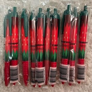 Snifty Strawberry Scented Ballpoint Pens - Bundle of 10